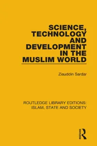 Science, Technology and Development in the Muslim World_cover