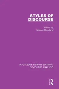 Styles of Discourse_cover