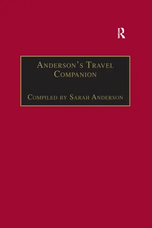 Anderson's Travel Companion