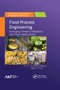 Food Process Engineering_cover