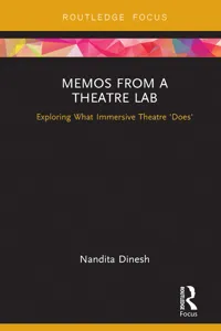 Memos from a Theatre Lab_cover