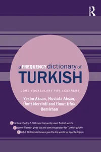 A Frequency Dictionary of Turkish_cover