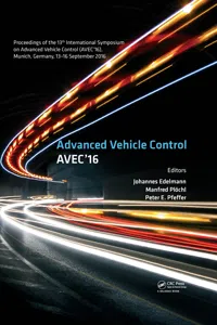 Advanced Vehicle Control_cover