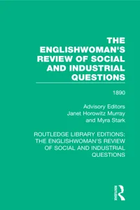 The Englishwoman's Review of Social and Industrial Questions_cover