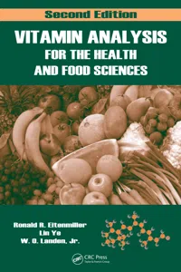 Vitamin Analysis for the Health and Food Sciences_cover