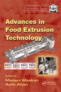 Advances in Food Extrusion Technology_cover