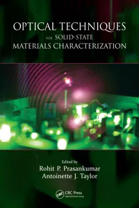 Optical Techniques for Solid-State Materials Characterization_cover