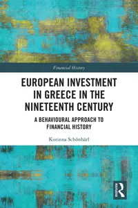 European Investment in Greece in the Nineteenth Century_cover