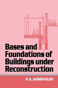 Bases and Foundations of Building Under Reconstruction_cover