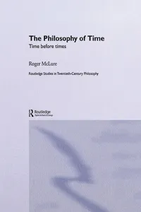 The Philosophy of Time_cover