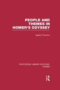 People and Themes in Homer's Odyssey_cover