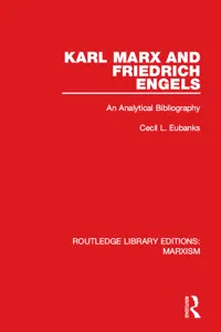 Karl Marx and Friedrich Engels_cover