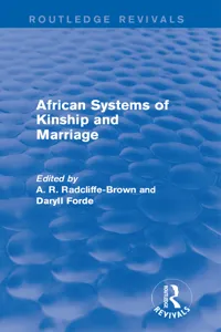 African Systems of Kinship and Marriage_cover