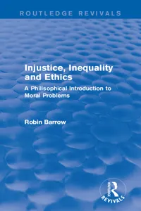 Injustice, Inequality and Ethics_cover