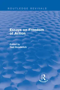 Essays on Freedom of Action_cover