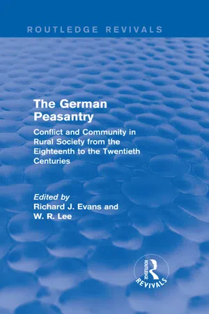 The German Peasantry (Routledge Revivals)