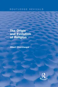 The Origin and Evolution of Religion_cover