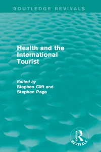 Health and the International Tourist_cover