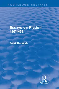 Essays on Fiction 1971-82_cover