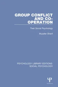 Group Conflict and Co-operation_cover