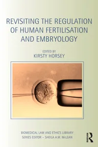 Revisiting the Regulation of Human Fertilisation and Embryology_cover