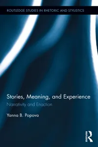 Stories, Meaning, and Experience_cover