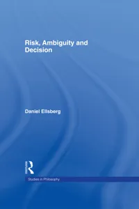 Risk, Ambiguity and Decision_cover