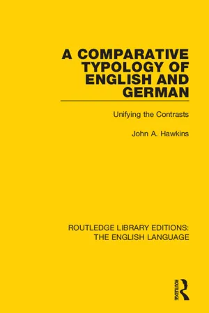 A Comparative Typology of English and German