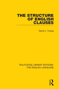 The Structure of English Clauses_cover