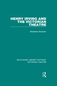 Henry Irving and The Victorian Theatre_cover