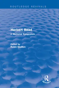 Herbert Read_cover