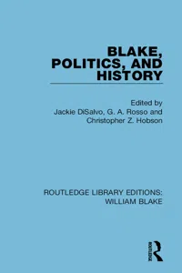 Blake, Politics, and History_cover