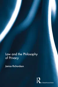 Law and the Philosophy of Privacy_cover