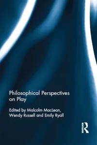 Philosophical Perspectives on Play_cover