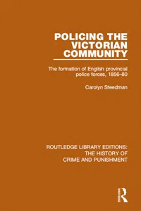 Policing the Victorian Community_cover