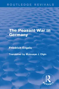 The Peasant War in Germany_cover