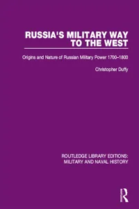 Russia's Military Way to the West_cover