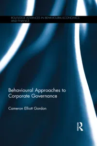 Behavioural Approaches to Corporate Governance_cover