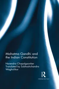 Mahatma Gandhi and the Indian Constitution_cover