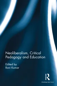 Neoliberalism, Critical Pedagogy and Education_cover