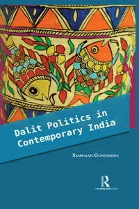 Dalit Politics in Contemporary India_cover