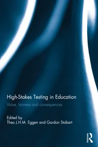 High-Stakes Testing in Education_cover