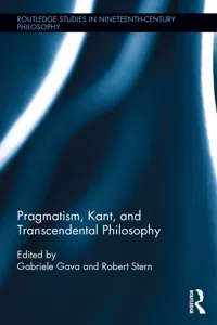 Pragmatism, Kant, and Transcendental Philosophy_cover