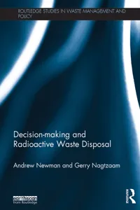 Decision-making and Radioactive Waste Disposal_cover