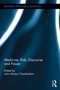 Medicine, Risk, Discourse and Power_cover