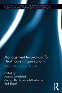 Management Innovations for Healthcare Organizations_cover