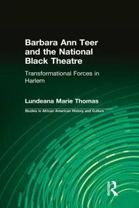 Barbara Ann Teer and the National Black Theatre_cover