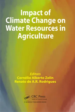 Impact of Climate Change on Water Resources in Agriculture