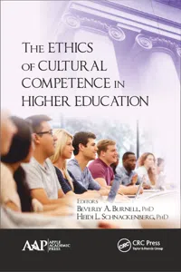 The Ethics of Cultural Competence in Higher Education_cover