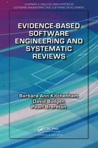 Evidence-Based Software Engineering and Systematic Reviews_cover